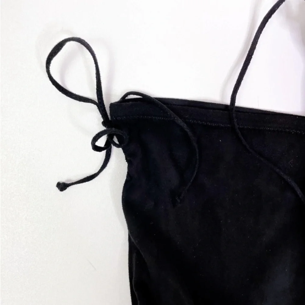 French Connection Jordan Cone Heel Lace Up Over The Knee Boots Black Sz …